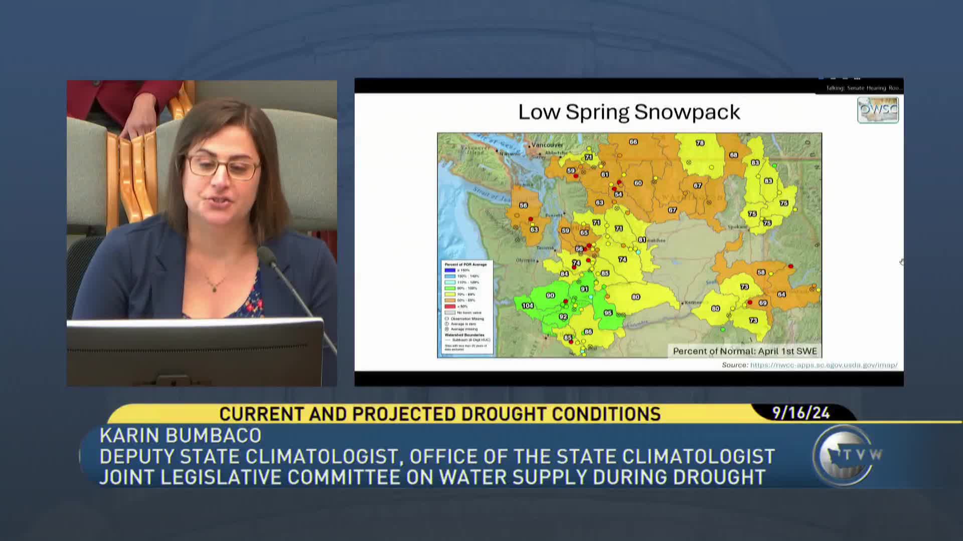Washington faces severe drought as snowpack dwindles