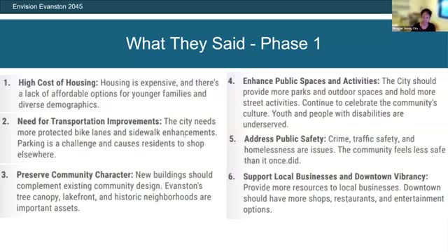 Evanston community outlines bold vision for future growth