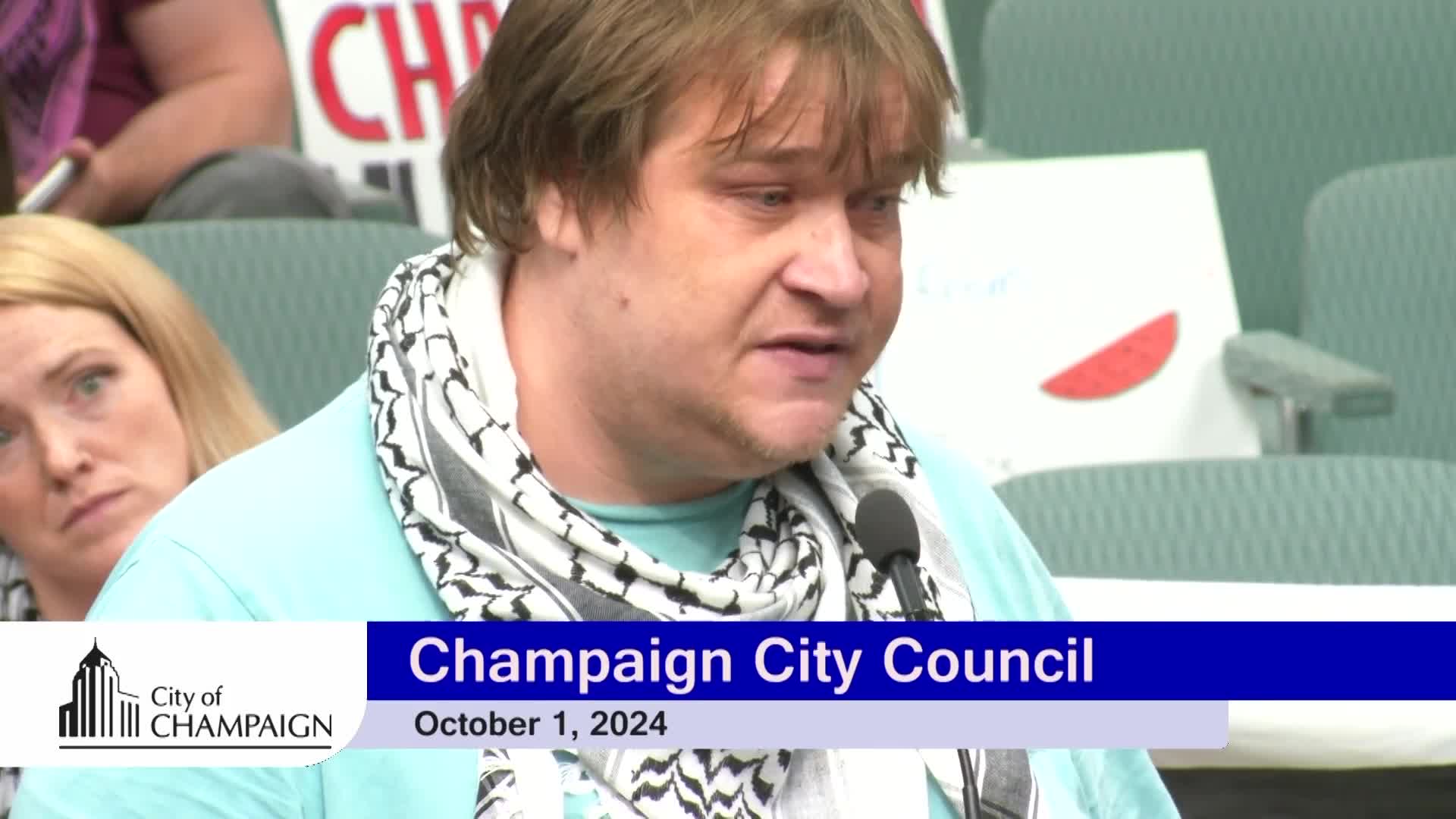 Activist calls for divestment and ceasefire amid Gaza crisis