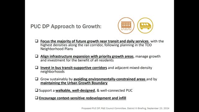 City plans sustainable growth to combat urban sprawl