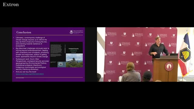 Climate change security debate reveals global hypocrisy and challenges