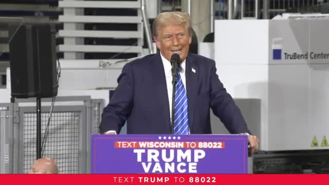 Trump claims he would restore global peace if elected