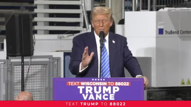 Trump promises golden age for America in fiery rally speech