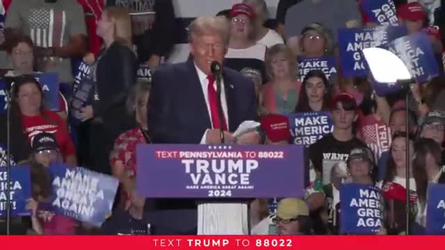 Trump vows to end migrant influx and restore border control
