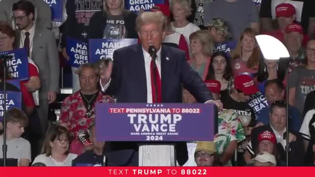 Trump warns of tax devastation under Kamala Harris