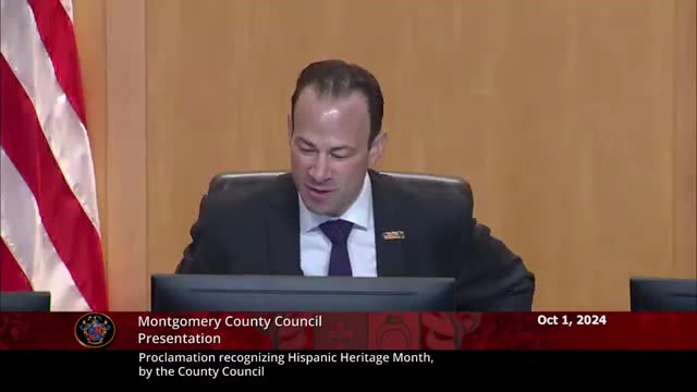 Montgomery County celebrates Hispanic Heritage Month with vibrant tribute