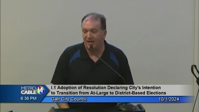 City Council Faces Controversy Over District Elections Debate