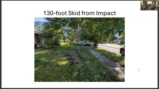 Truck crash narrowly avoids disaster in residential area