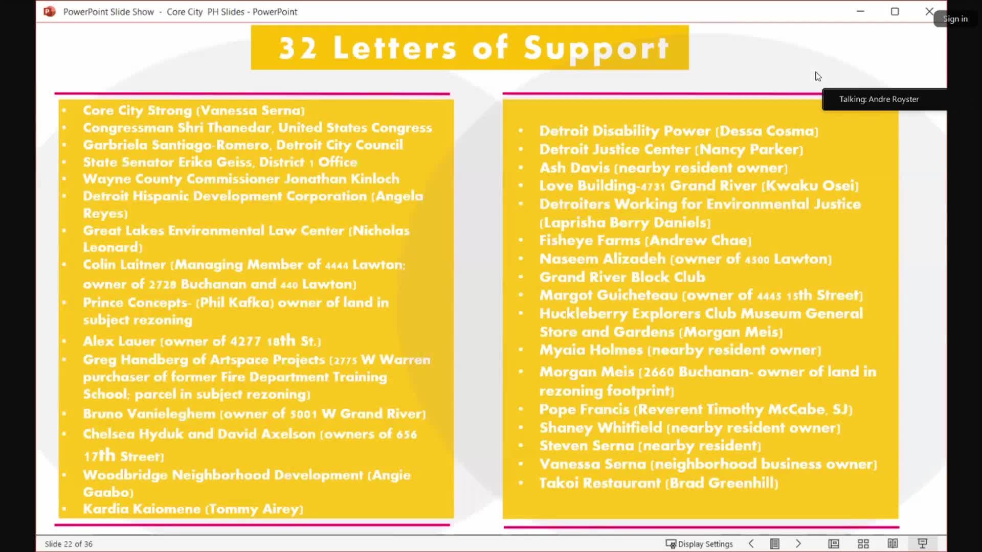 Community rallies for crucial rezoning to protect health