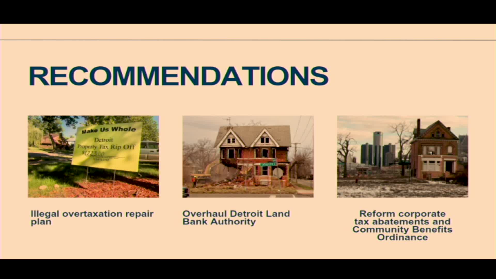 Detroit leaders call for urgent overhaul of community programs