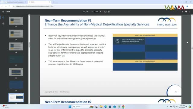 Marathon County plans bold expansion of addiction recovery services
