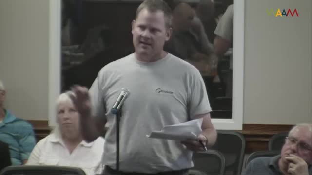 Public hearing sparks debate over landfill rezoning proposal