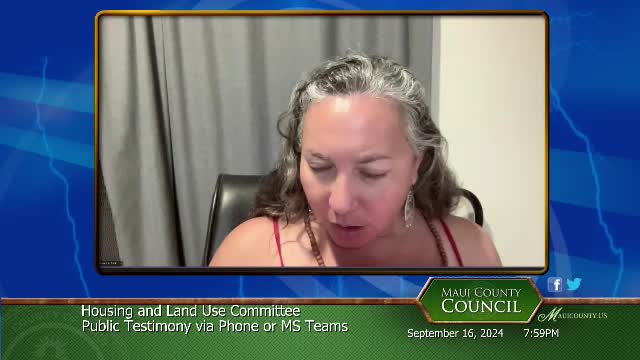 Housing Advocate Calls for Action on Maui Affordability Crisis