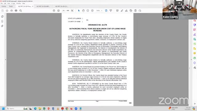 County Board Approves Controversial Budget Amendments
