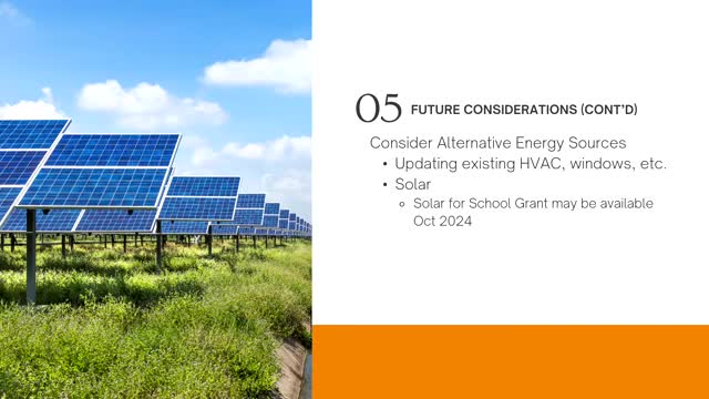 School District Explores Groundbreaking Solar Energy Initiative