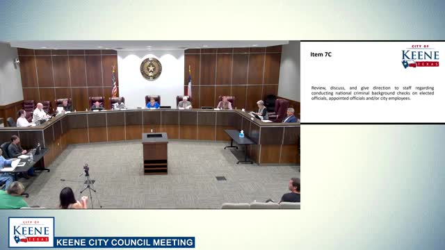 City Council Debates Costly Background Checks for Officials