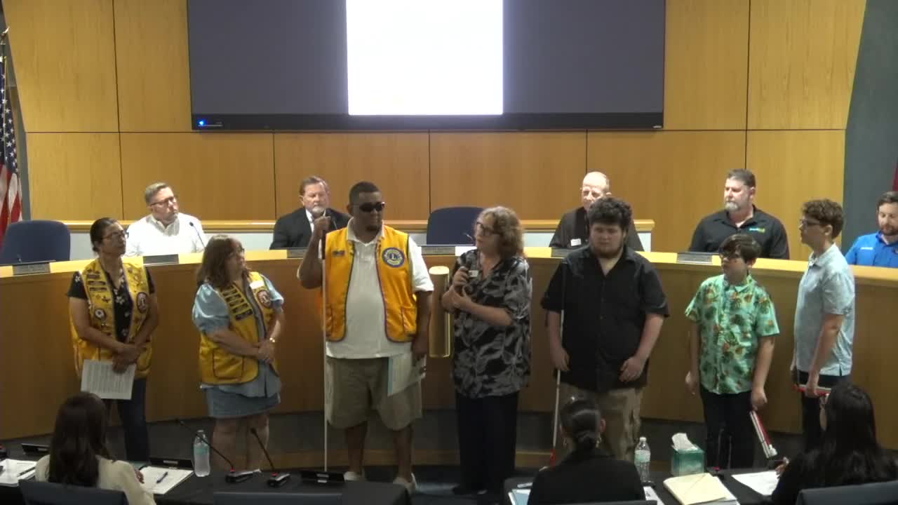 Community unites for inspiring white cane celebration