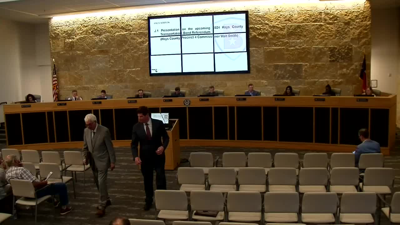 Hays County plans major transportation bond to tackle growth