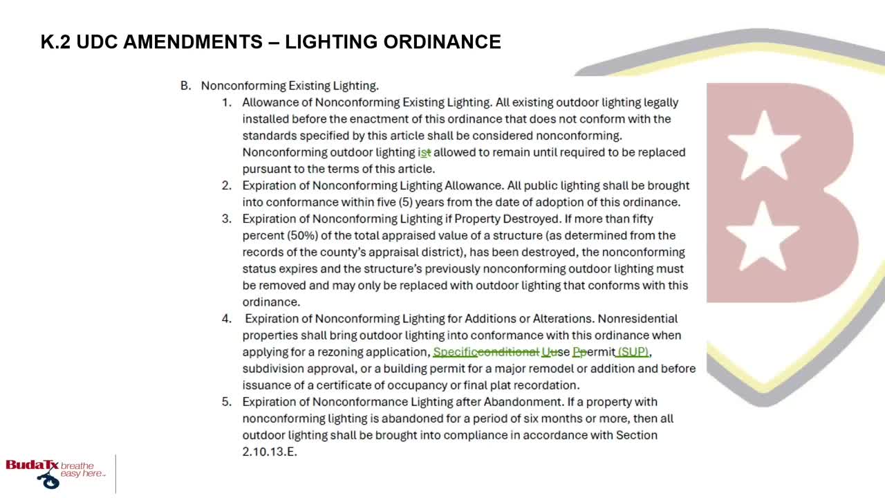 City moves closer to dark sky certification with new lighting rules
