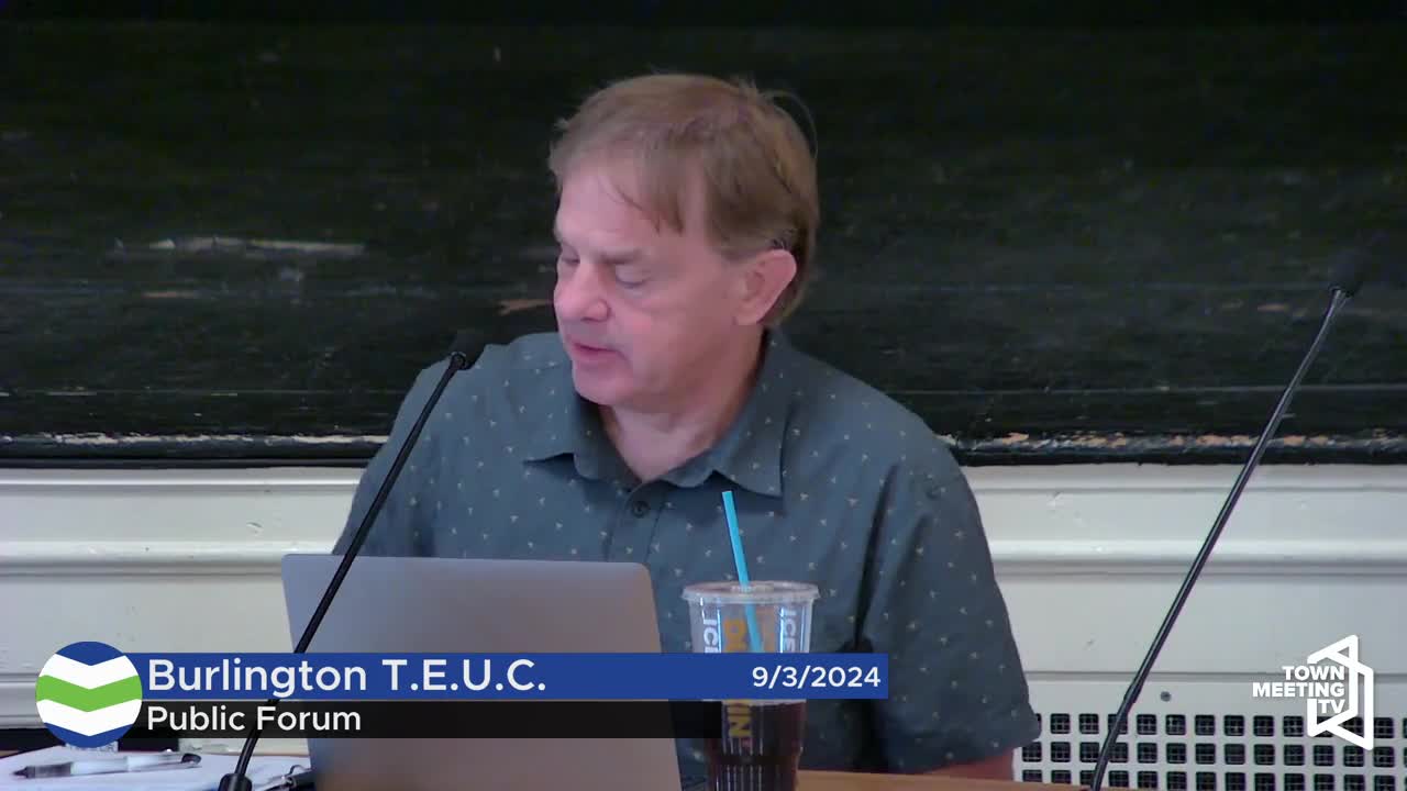 Residents unite to demand urgent climate action in Burlington