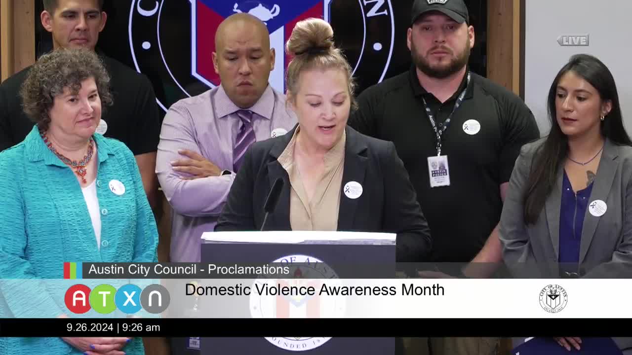 Council members unite to combat domestic violence crisis