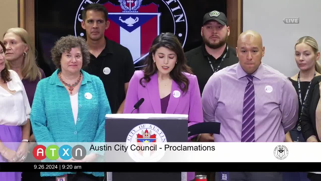 Austin leaders unite to combat domestic violence crisis