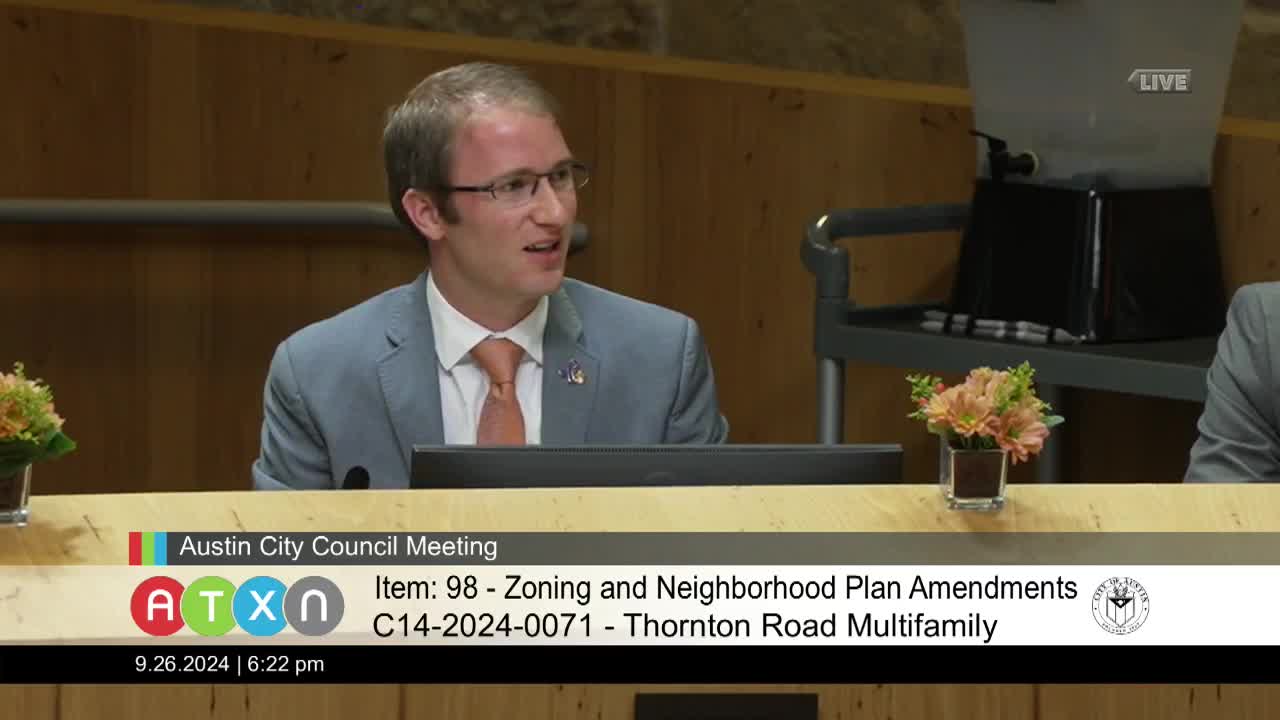 Council members clash over community concerns in rezoning debate