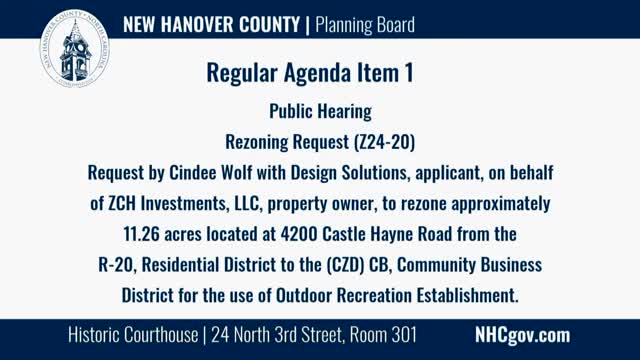 Rezoning proposal sparks debate over community business development