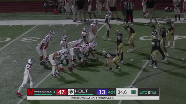 Warrenton dominates Holt in high school football showdown