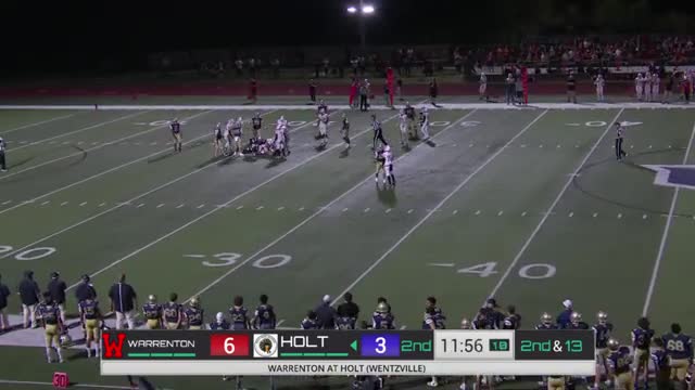 Warrenton's Haas scores stunning 62 yard touchdown run