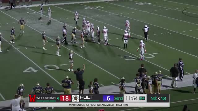 Warriors dominate with stunning touchdown run and drone distraction