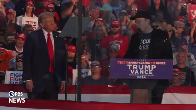 Trump declares election crucial for preserving democracy and freedoms
