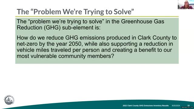 Clark County unveils ambitious emissions reduction strategy