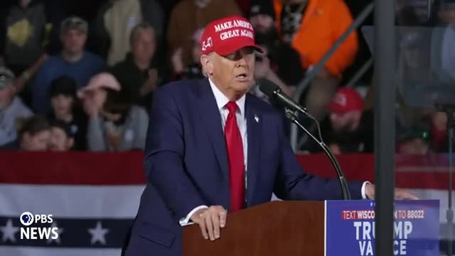 Trump calls for record voter turnout to save America