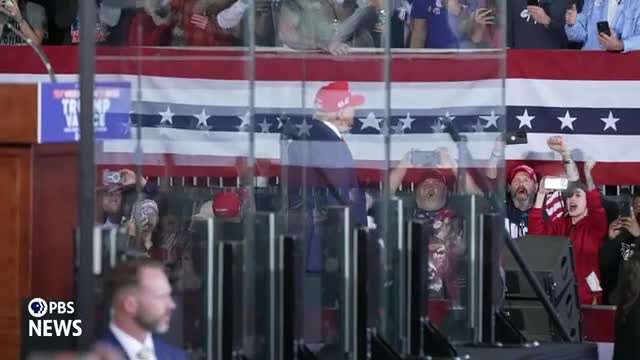 Trump rallies supporters in Wisconsin for historic election win