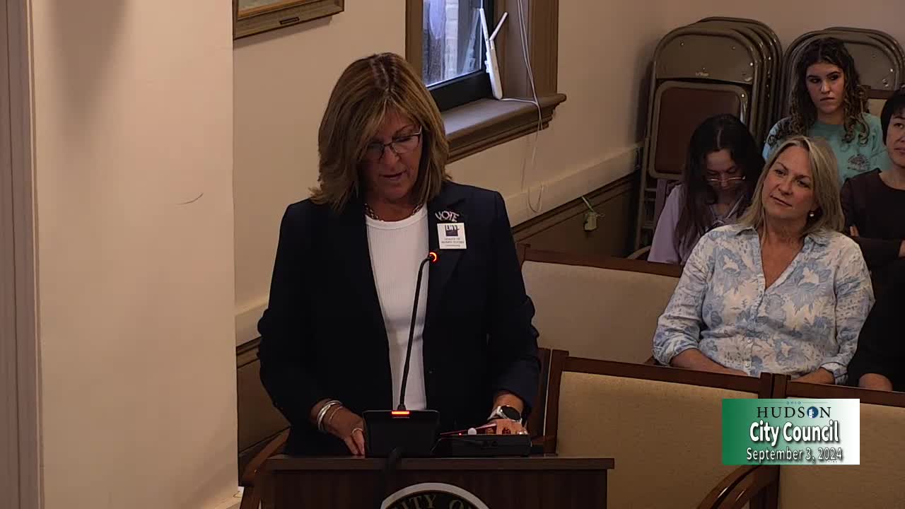 League of Women Voters demands transparency from Hudson council