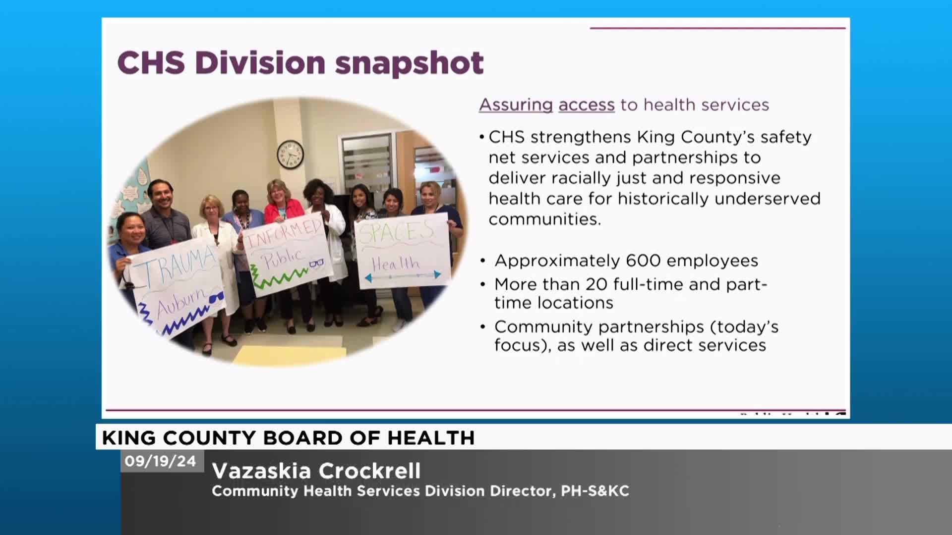 King County tackles health disparities with innovative outreach programs