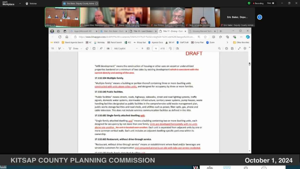 Commissioners clash over tree canopy regulations and housing needs