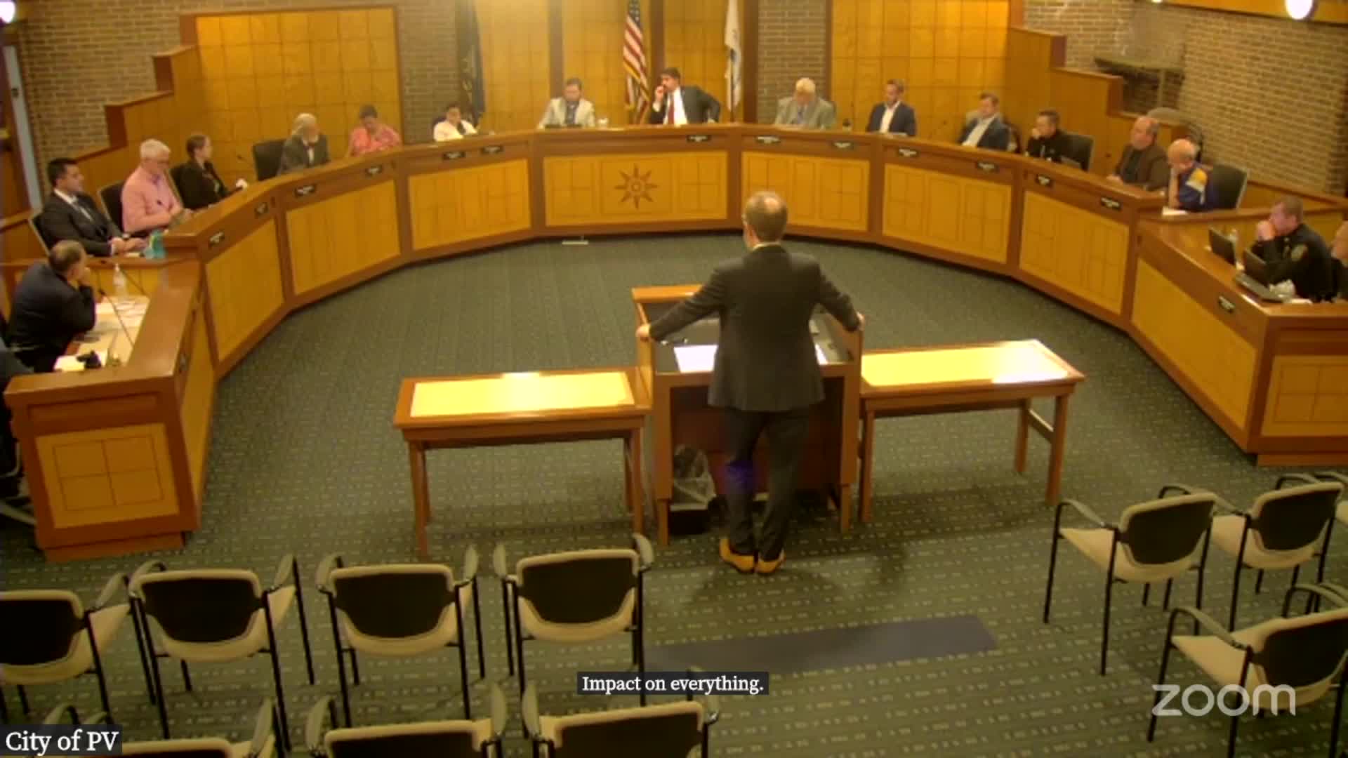 Finance committee deadlocks on controversial project vote