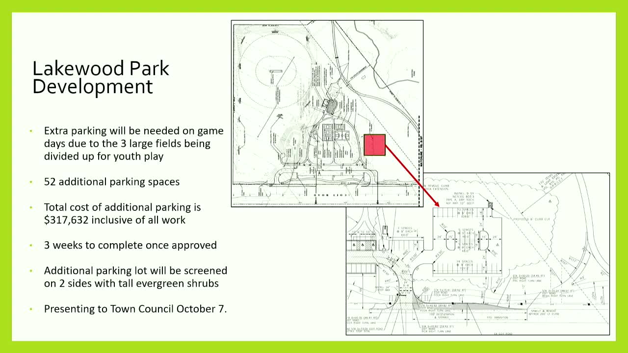 Town council to decide on controversial parking lot expansion