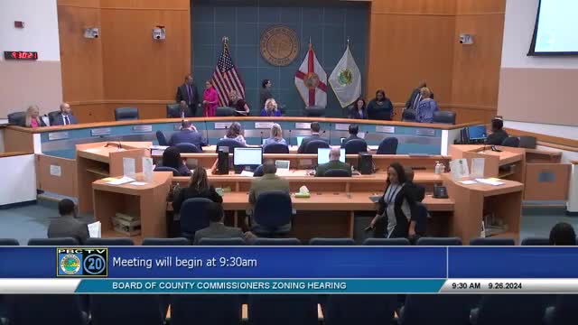 County Commission Prays for Hurricane Victims and Safety
