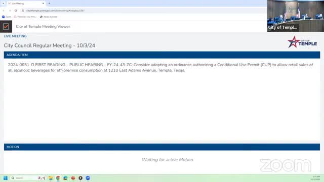 City Council Denies Controversial Liquor Store Permit