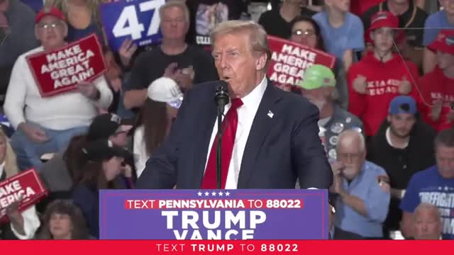 Trump vows to reclaim America in fiery election rally