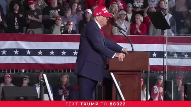 Trump vows largest deportation in US history to combat crime