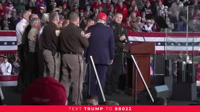 Trump vows to restore safety and security in America