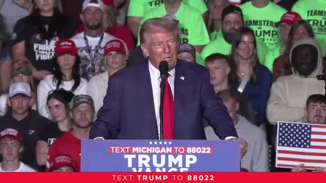 Trump vows to cut taxes and revive American manufacturing