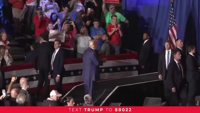 Trump rallies Michigan voters to secure election victory