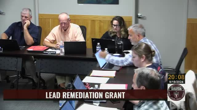 School Board Secures Grant to Remove Lead from Schools