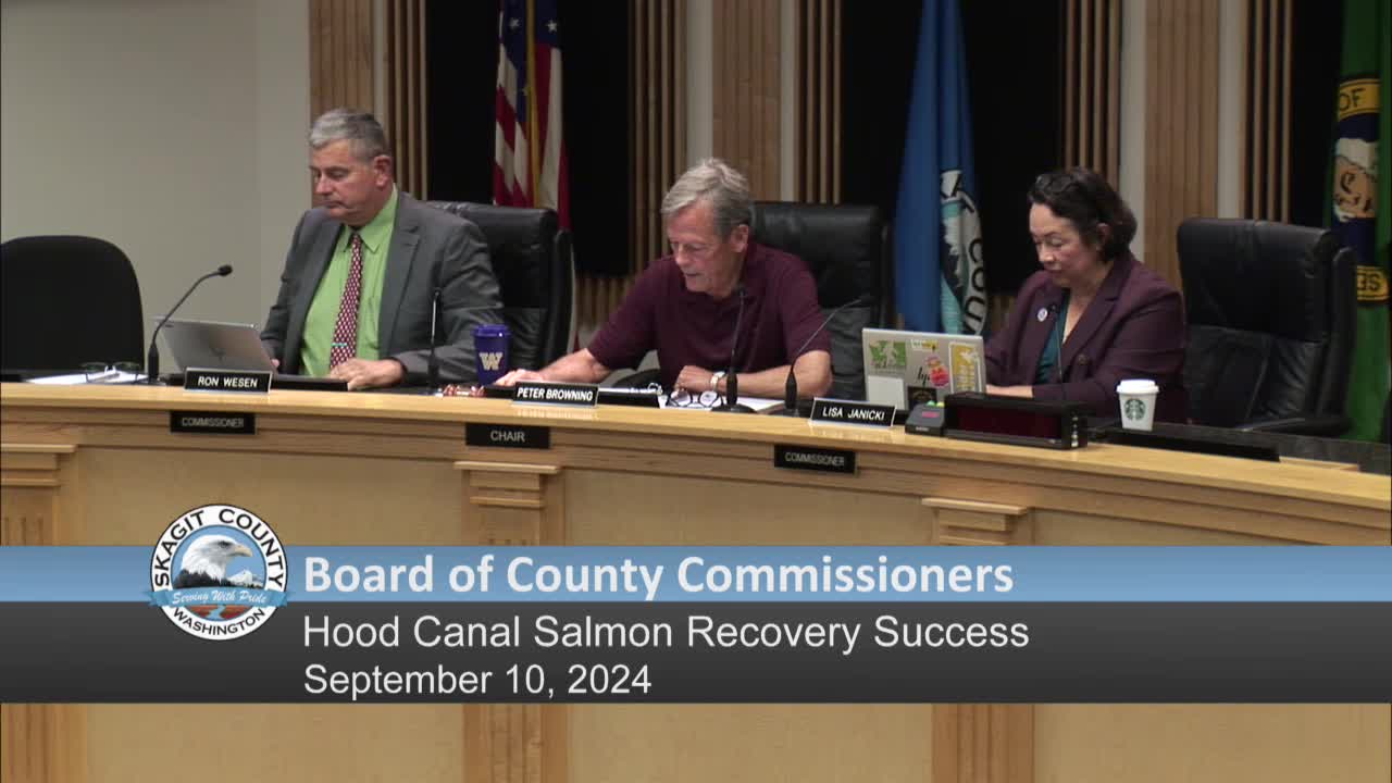 Hood Canal celebrates groundbreaking salmon recovery achievements