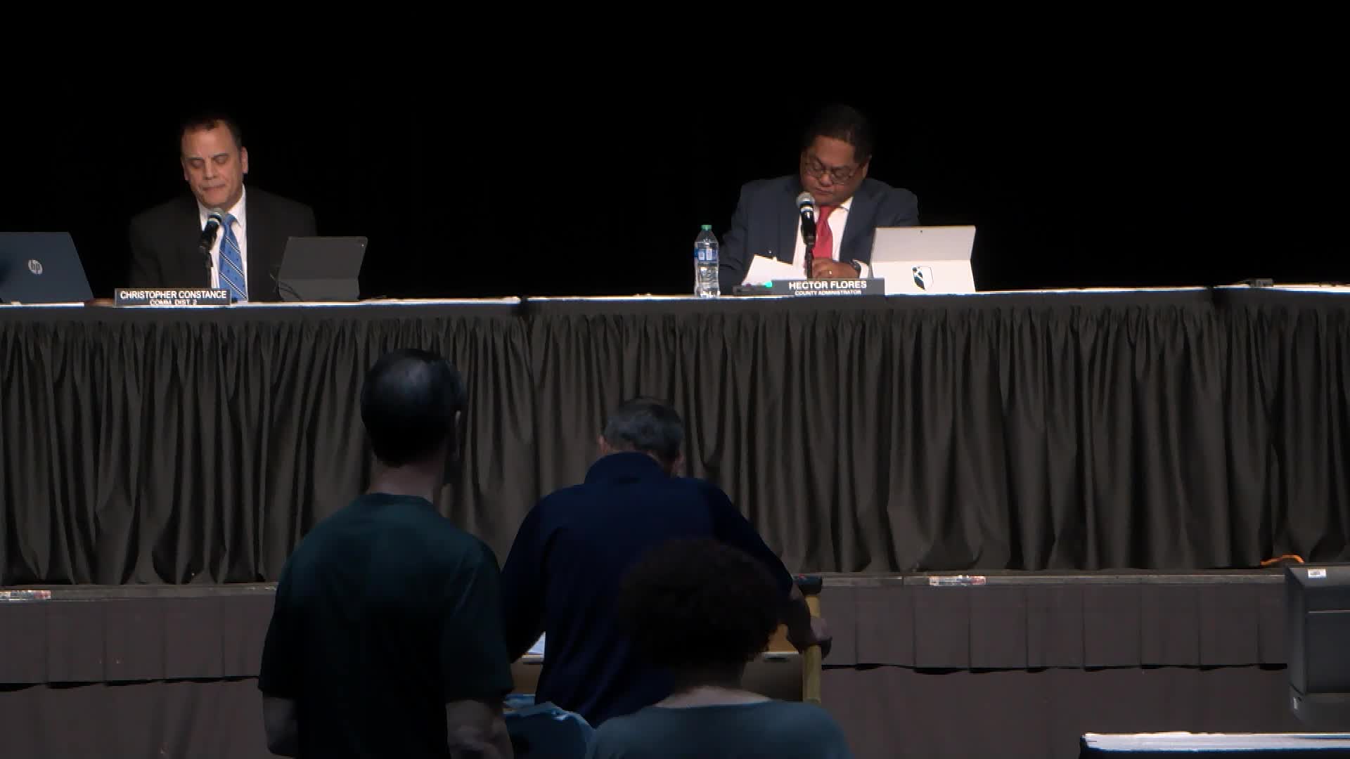 Residents demand urgent action on flooding and taxes